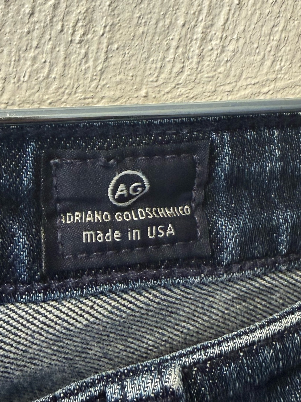 AG Adriano Goldschmied Stevie Ankle Straight Leg Jeans Dark Wash Low Rise 28R - Picture 5 of 6